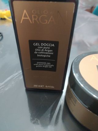 Olio di Argan: Gel doccia + crema