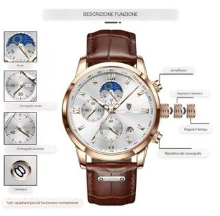 Orologio Lige 2025 - Cinturino Pelle