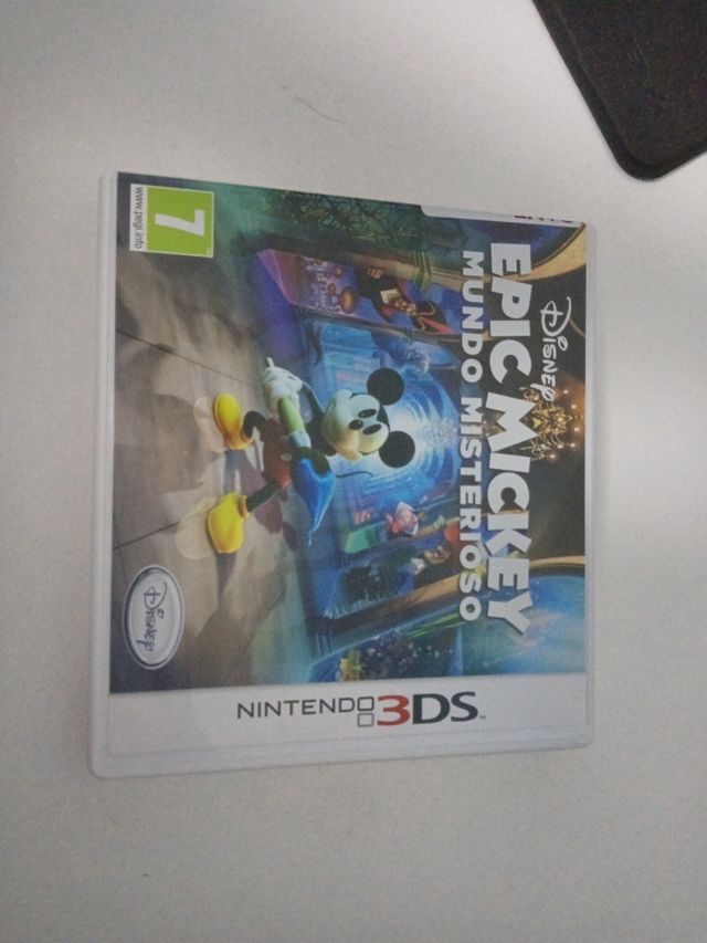 Capa do Mundo Misterioso do Disney Epic Mickey 3DS