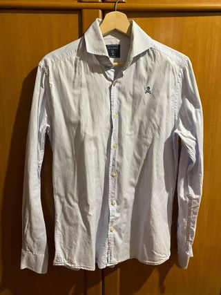 Camisa Scalpers | Azul-Blanca