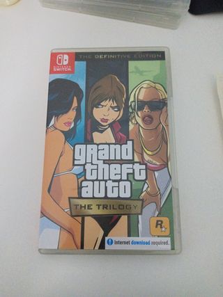 Copertina di GTA The Trilogy - Nintendo Switch