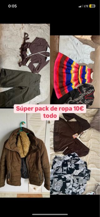 Pack ropa mujer 