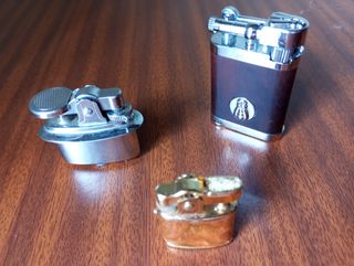 3 accendini vintage