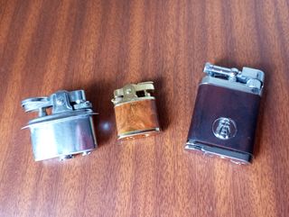 3 accendini vintage