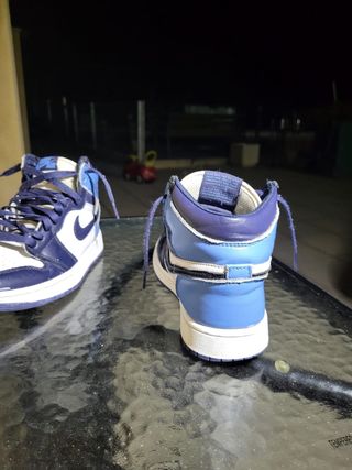 Jordan 1 High - Azul y Blanco