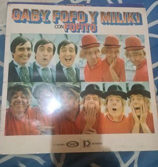 Lotes Discos LP Payasos Tele Gaby Fofo Miliki