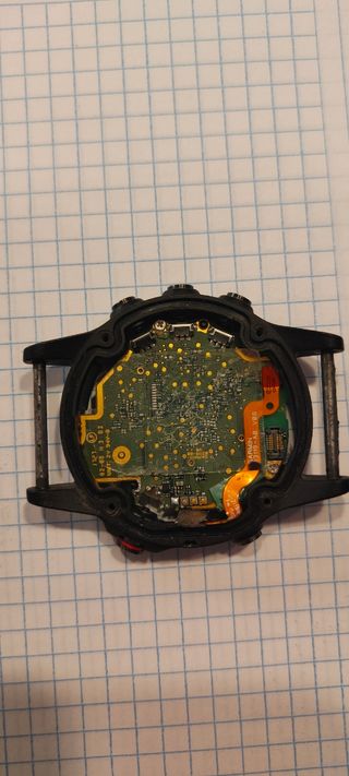 Carcasa Garmin Fenix 5 - Negra/Naranja