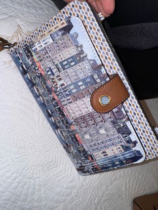 Bolso cartera multicolor