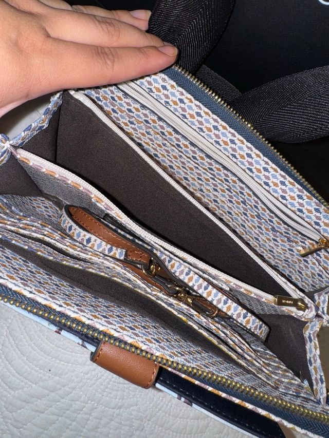 Bolso cartera multicolor