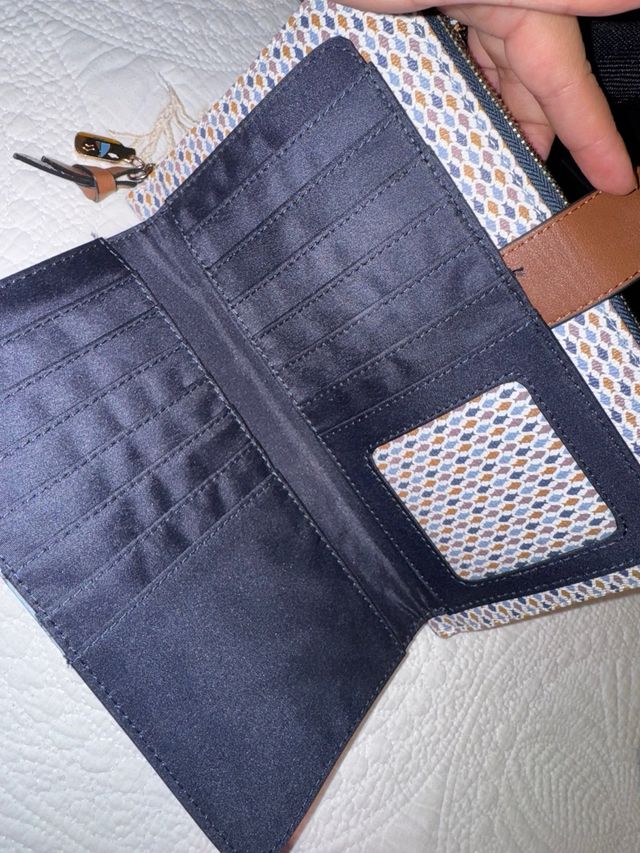 Bolso cartera multicolor