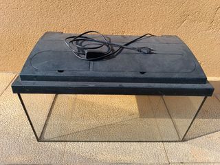 Acuario/Terrario de 54 litros, medidas de 60x30x30