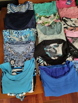 28 Blusas tallas grandes multicolor
