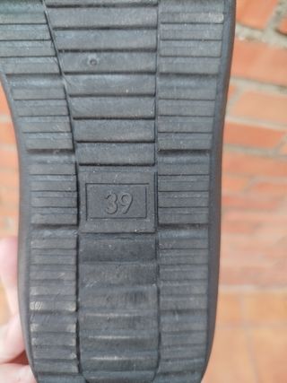 Botines Marrón Piel Sintética