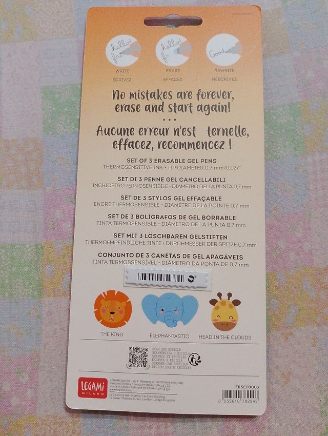 Legami penne eresable  Wild Savannah