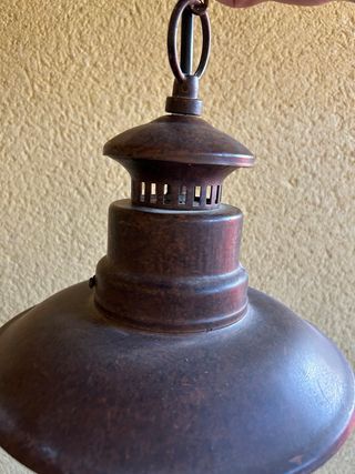 Lámpara colgante vintage