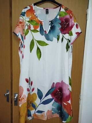 Vestido multicolor talla 2xl