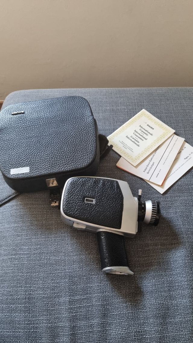 Bauer Super D3 Cinepresa vintage