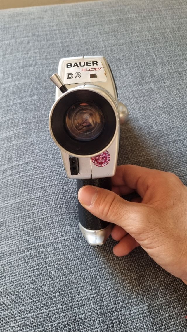 Bauer Super D3 Cinepresa vintage