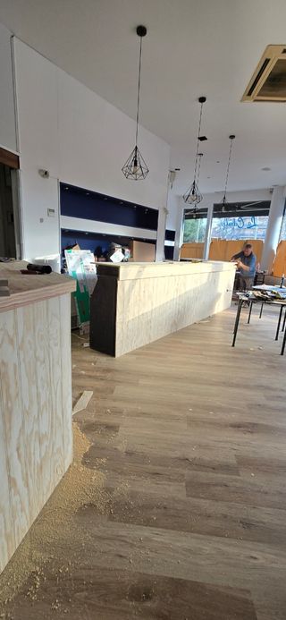 Suelo laminado imitación madera