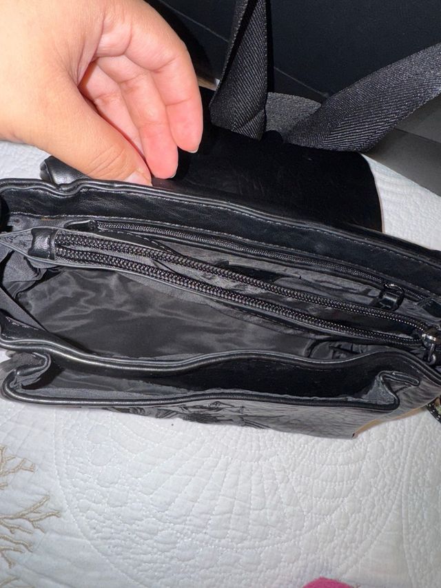 Bolso negro - bandolera