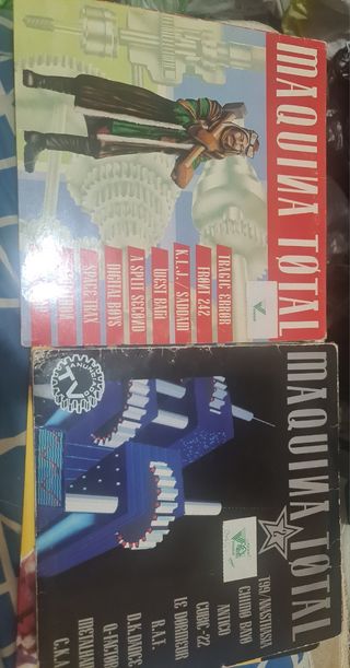 2x Máquina Total: Vinilos Electrónica