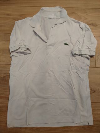 Polo Lacoste blanco