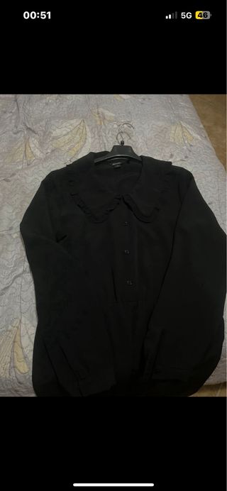 Tuta nera elegante donna