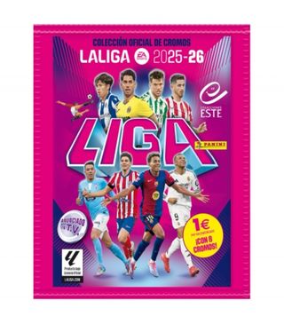 Caja de 50 sobres de Cromos Liga 25-26 Panini