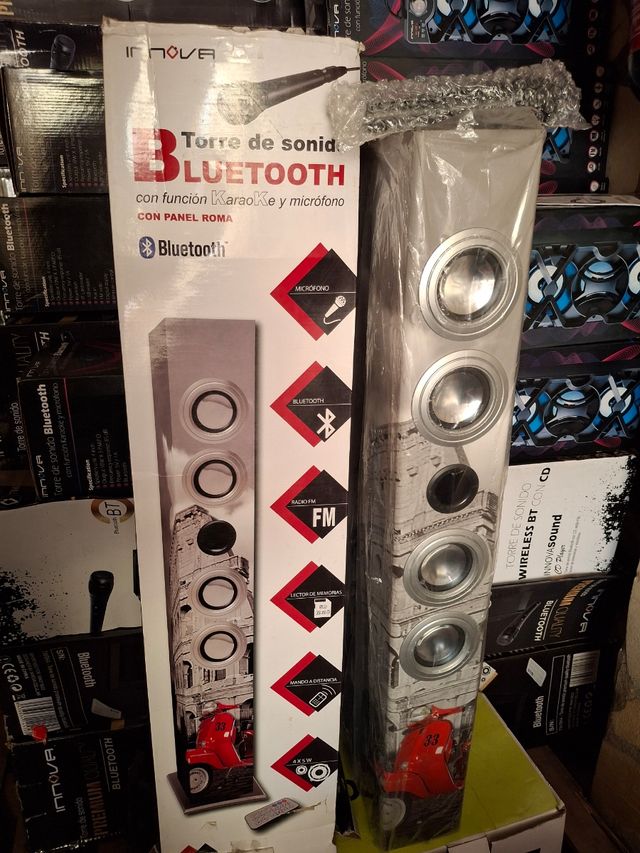 Torre sonido Bluetooth inalámbrico Innova nueva