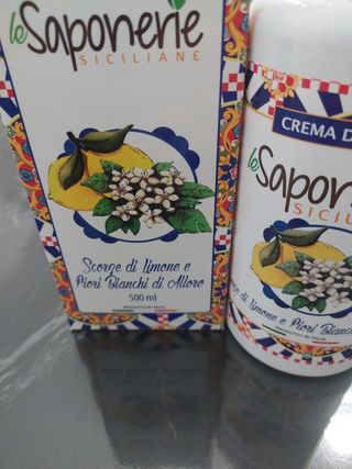 Sapone Siciliano - Bagno Doccia Crema