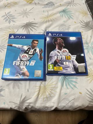 FIFA 18 & 19 PS4 - juegos EA Sports