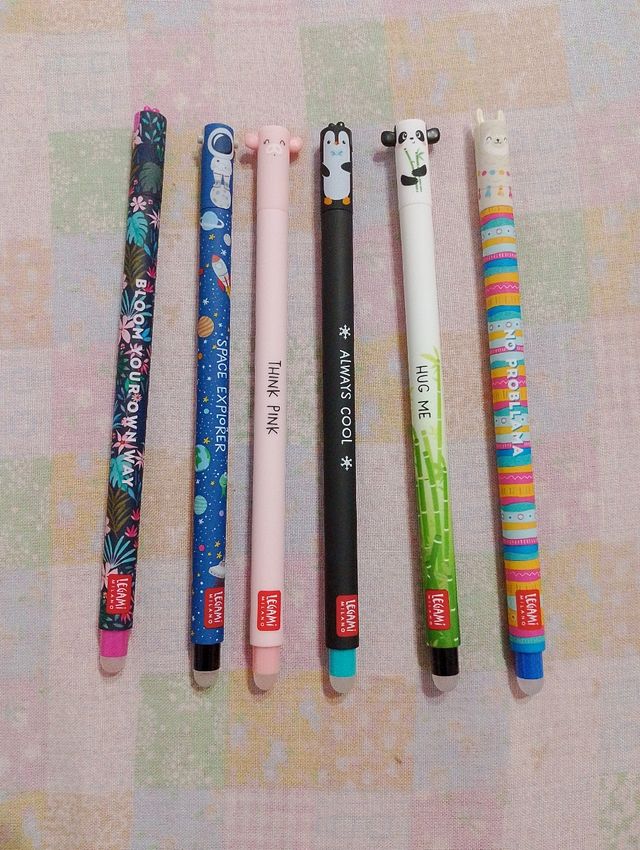 Set 6 Penne legami Cancellabili