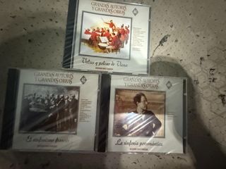 3 CDs Clásicos: Valeses, Sinfonías