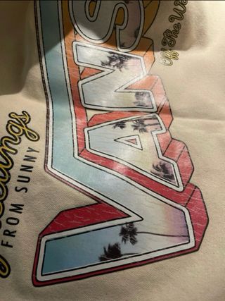 Bolso Vans beige - Tote