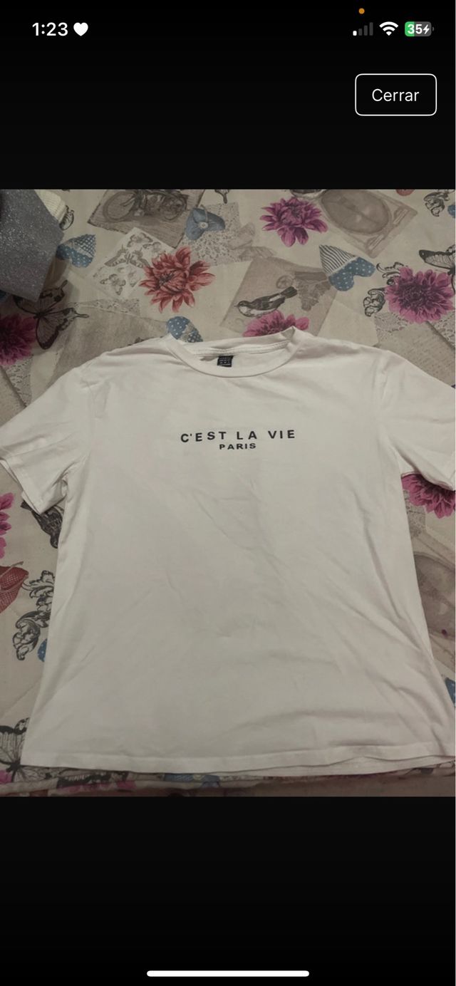 Camiseta C'est la Vie Paris