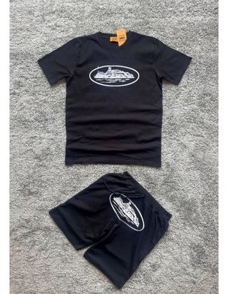 Chándal negro Corteiz verano