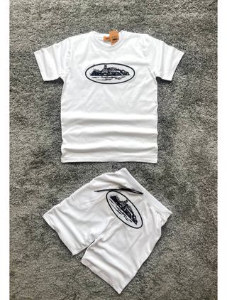 Chándal blanco verano hombre