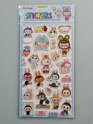 Stickers The Monsters Labubu 3D