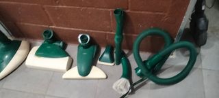 Aspiradora Vorwerk usada con accesorios