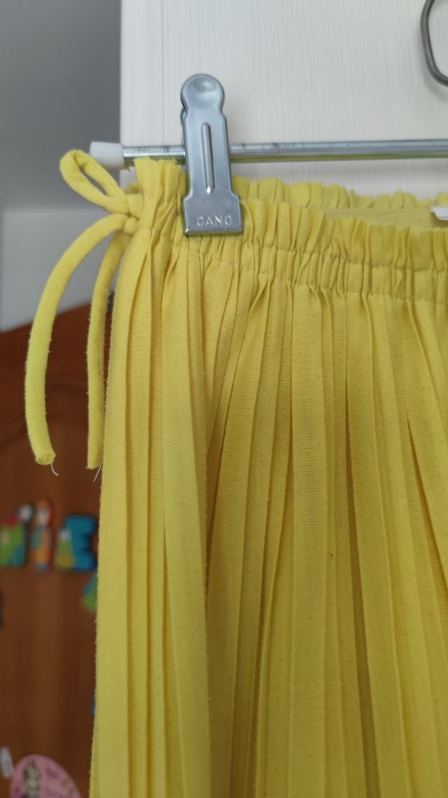 Pantalón ancho plisado niña Zara Talla 10 años 