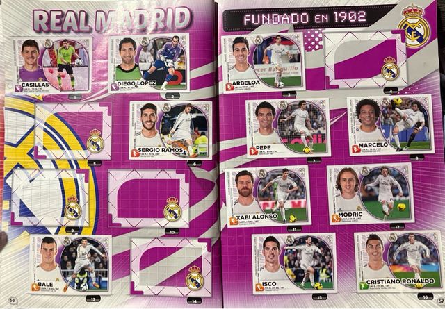 Álbum Liga BBVA 2014-15 Panini Colección Este 