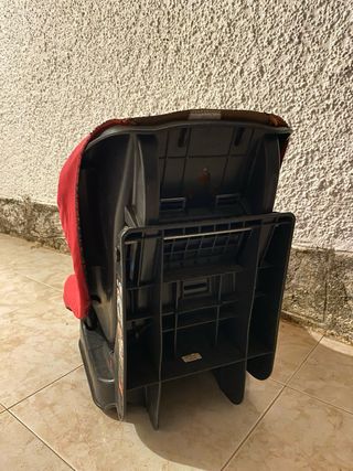 Silla coche Nania rosa-negra