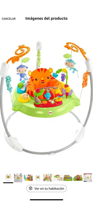 Saltador Bebé Fisher-Price Selva