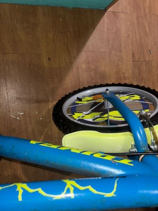 Bicicleta Toimsa pequeña 16" azul
