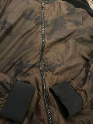 Chaqueta militar marrón
