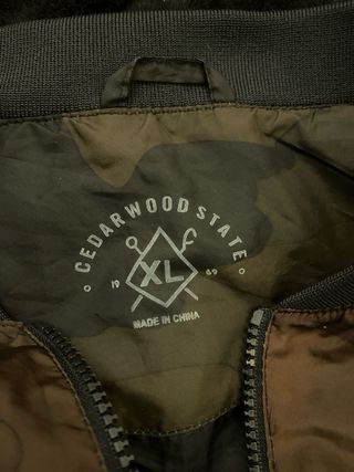 Chaqueta militar marrón