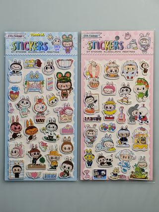 Stickers The Monsters Labubu 3D