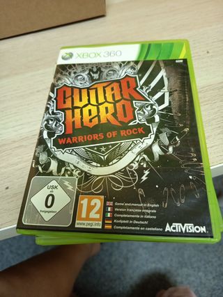  Lote Guitar Hero Xbox 360 y resident evil