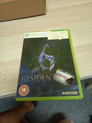  Lote Guitar Hero Xbox 360 y resident evil