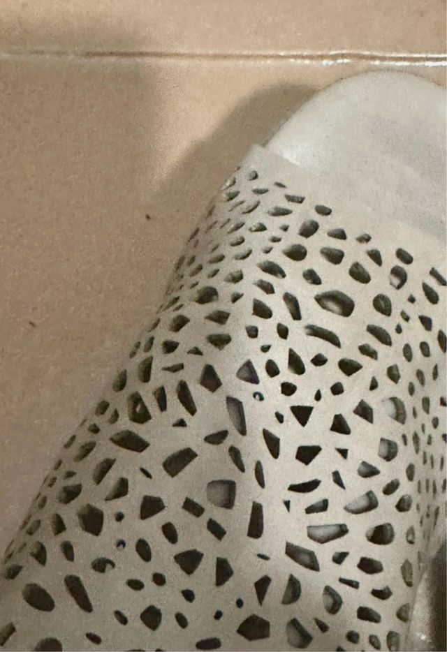 Sandalias Merkal cuña beige 36